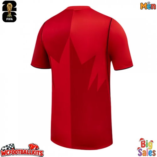 Canada Replica Home Stadium Shirt World Cup 2026 Short Sleeve